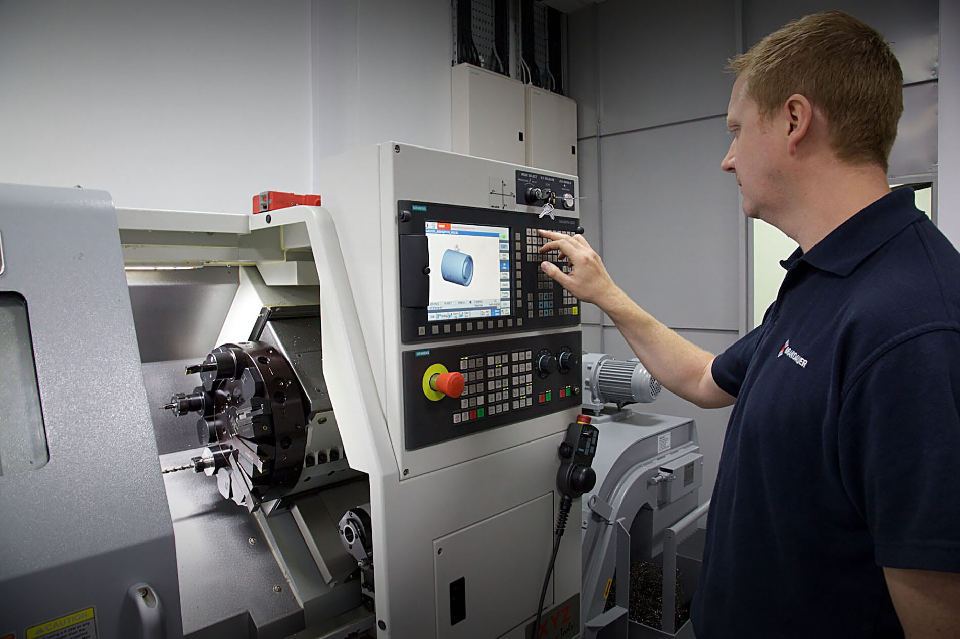 Brandauer post-MBO - operator working on machine