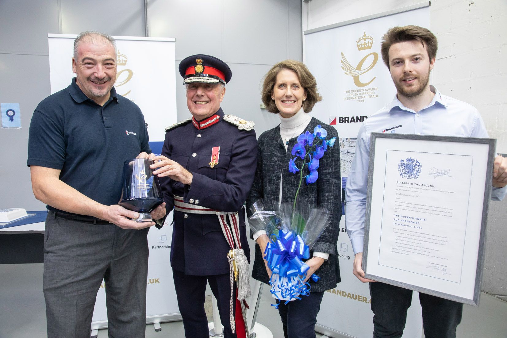 - Queens Award Presentation PR